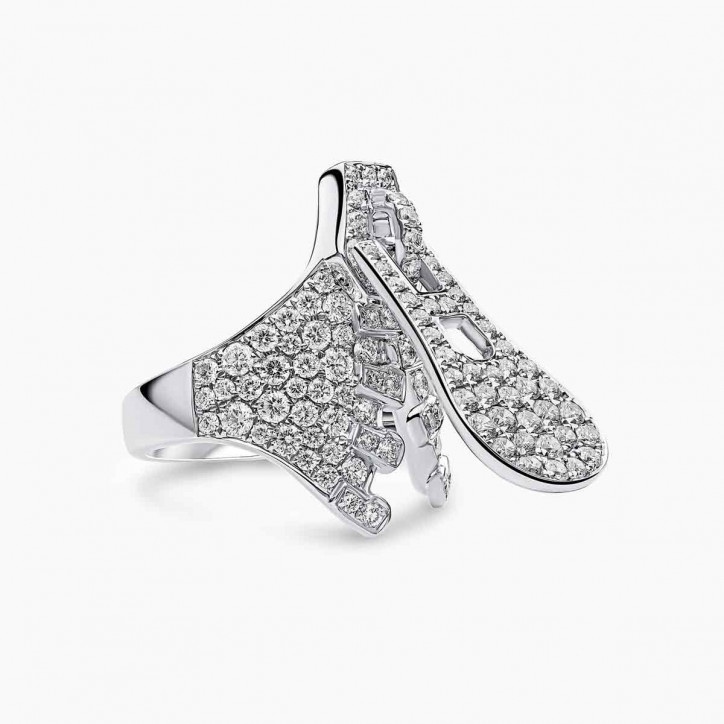 Zyyp 18K Gold and Diamond Ring Zyyp 18K Gold and Diamond Ring