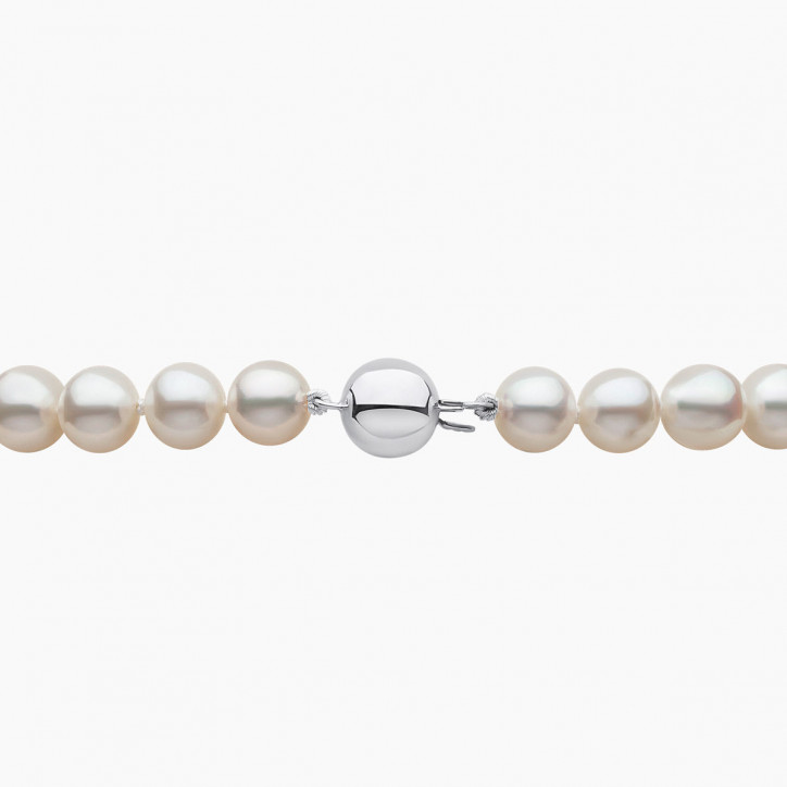 O by Yoko 18K Gold Freshwater Pearl and Diamond Necklace O by Yoko 18K Gold Freshwater Pearl and Diamond Necklace