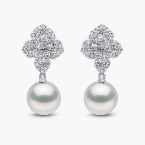 Contessa 18K Gold South Sea Pearl and Diamond Earring