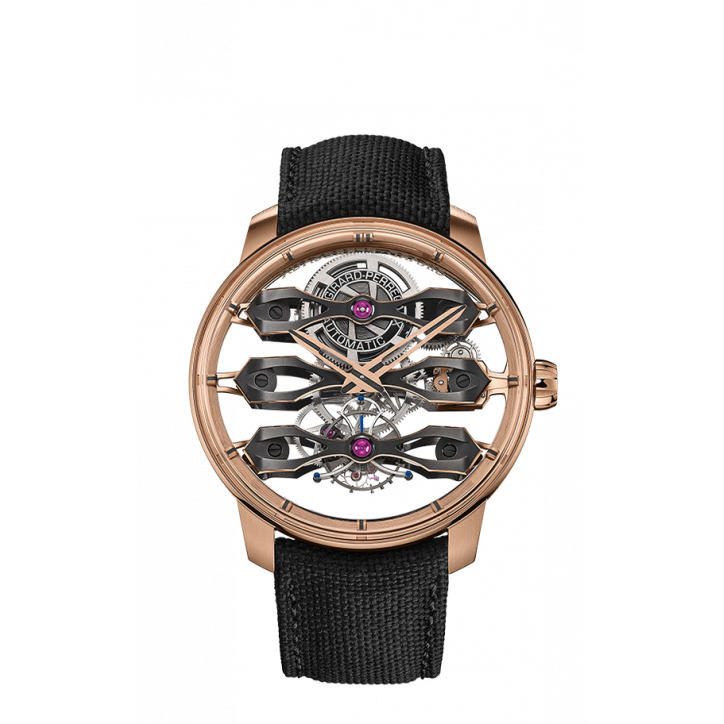 Tourbillon with Three Flying Bridges Tourbillon with Three Flying Bridges