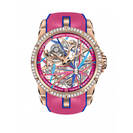 Excalibur Monobalancier Blacklight DBEX1015 42mm, Automatic, self-winding