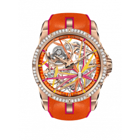 Excalibur Monobalancier Blacklight DBEX1031 42mm, Automatic, self-winding