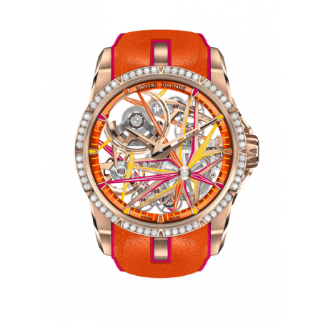 Excalibur Monobalancier Blacklight DBEX1031 42mm, Automatic, self-winding