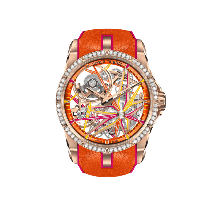 Excalibur Monobalancier Blacklight DBEX1031 42mm, Automatic, self-winding