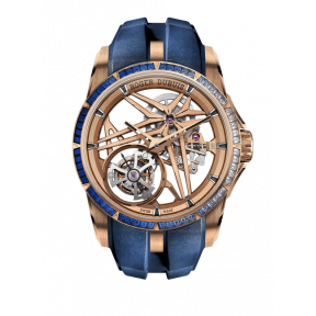 Excalibur Monotourbillon Blue hour DBEX1134 42mm, Manual-winding