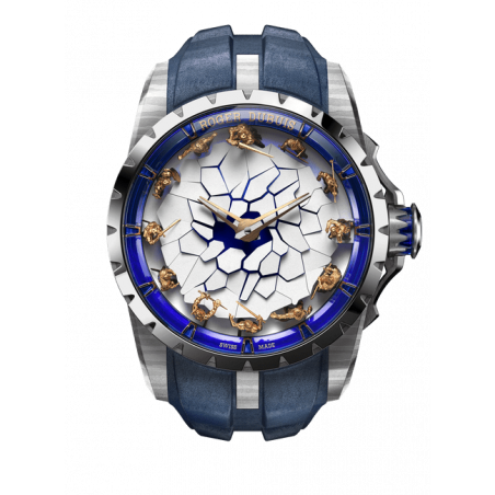 Knights of the round table Damascus Titanium DBEX1058 45mm, Automatic, self-winding