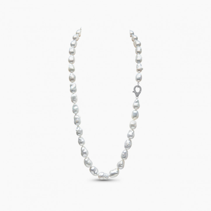 Baroque 18K Gold South Sea Pearl Layered Necklace