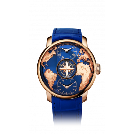 THE WORLD IS YOURS DUAL TIME ZONE TOURBILLON