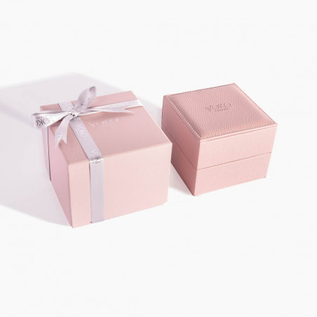 Duet 18K Rose Gold Japanese Akoya Pearl Stud Earrings