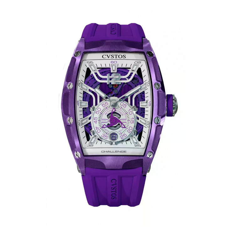CHALLENGE THIRTY6 JETLINER PS PURPLE ALU/WHITE DIAL/PURPLE MVT