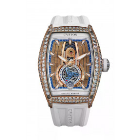 SEALINER PS THIRTY6 5N RED GOLD 2 ROW DIAMONDS/TIT COMP