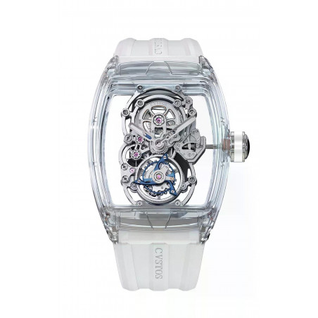 CHALLENGE TOURBILLON 8 SAPPHIRE/RHODIUM MVT