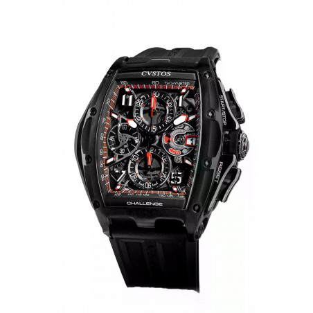 Chrono Black Steel/Black-Red