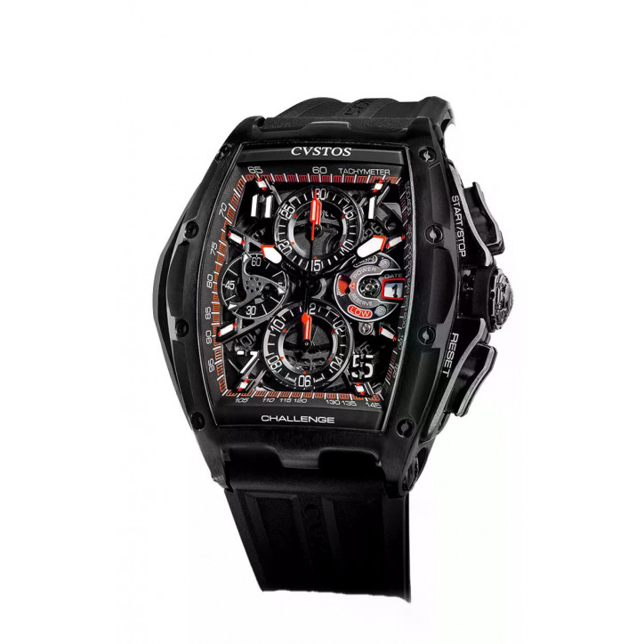 Chrono Black Steel/Black-Red