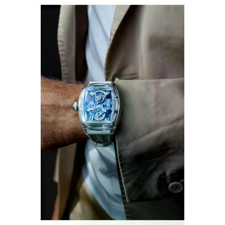 Challenge Tourbillon Sapphire Ice Blue