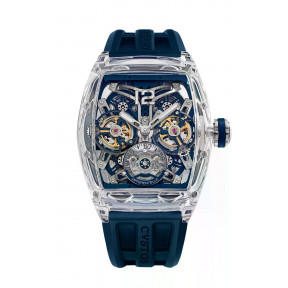 Double Tourbillon Sapphire Navy & TIT COMP