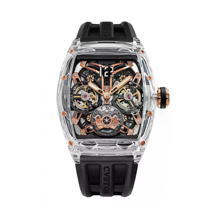 Double Tourbillon Sapphire Black & 5N COMP