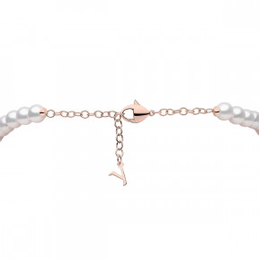O by Yoko 18K Rose Gold Freshwater Pearl and Diamond Strand Necklace