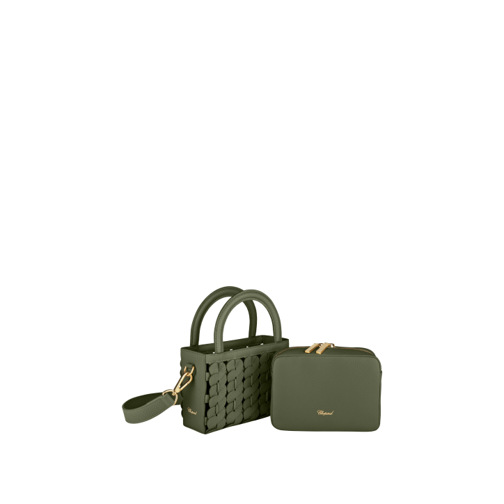 Happy Hearts micro tote bag