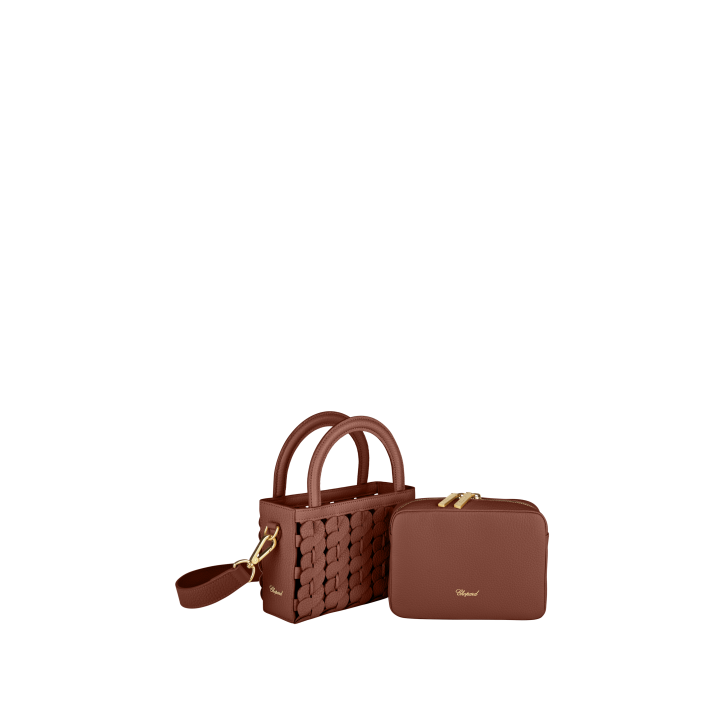 Happy Hearts micro tote bag