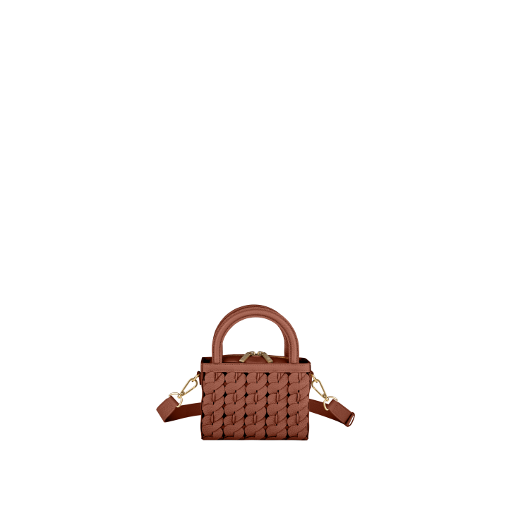Happy Hearts micro tote bag
