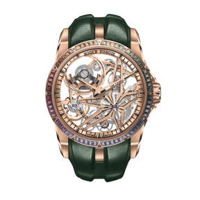 Excalibur Monobalancier Pink Gold DBEX1177 42mm, Automatic, self-winding