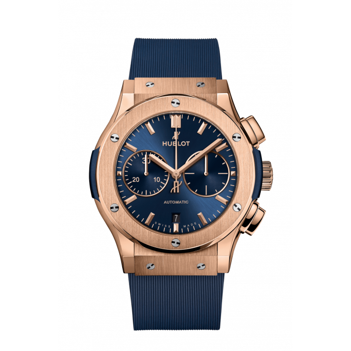 Classic Fusion Chronograph King Gold Blue 45 mm